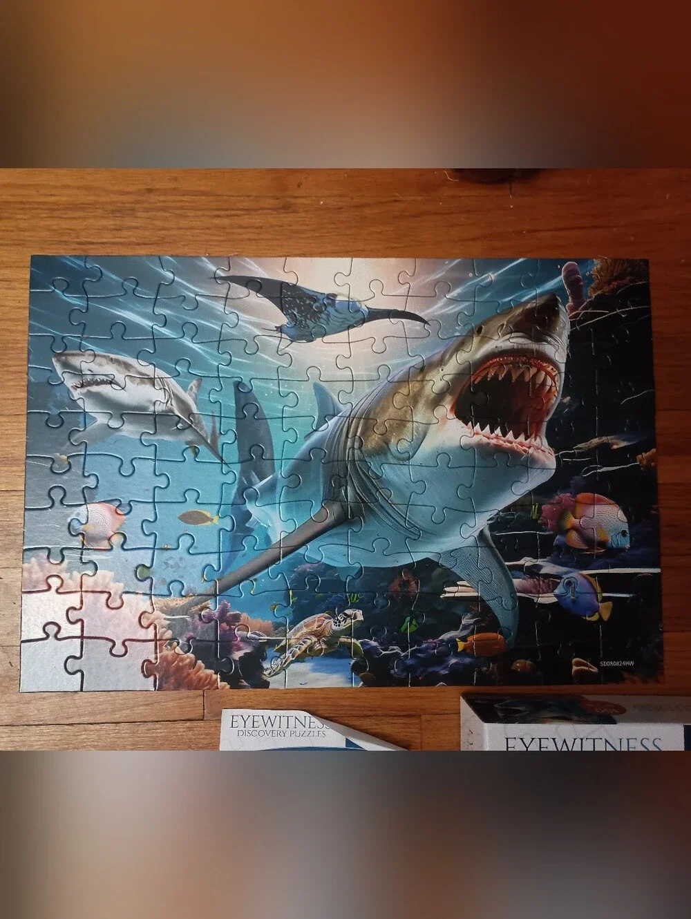3/$10 🌟 Eyewitness Discovery Shark Reef 100 Piece Puzzle